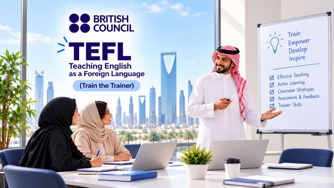 تدريب المدرّبين (TEFL) – تدريس اللغة الإنجليزية كلغة أجنبية